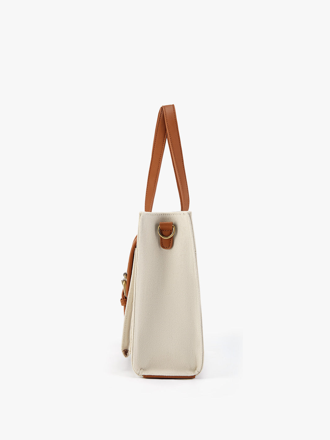 Olivia's Classic PU Leather Handbag for 13-15.6 Inch Laptop Tote