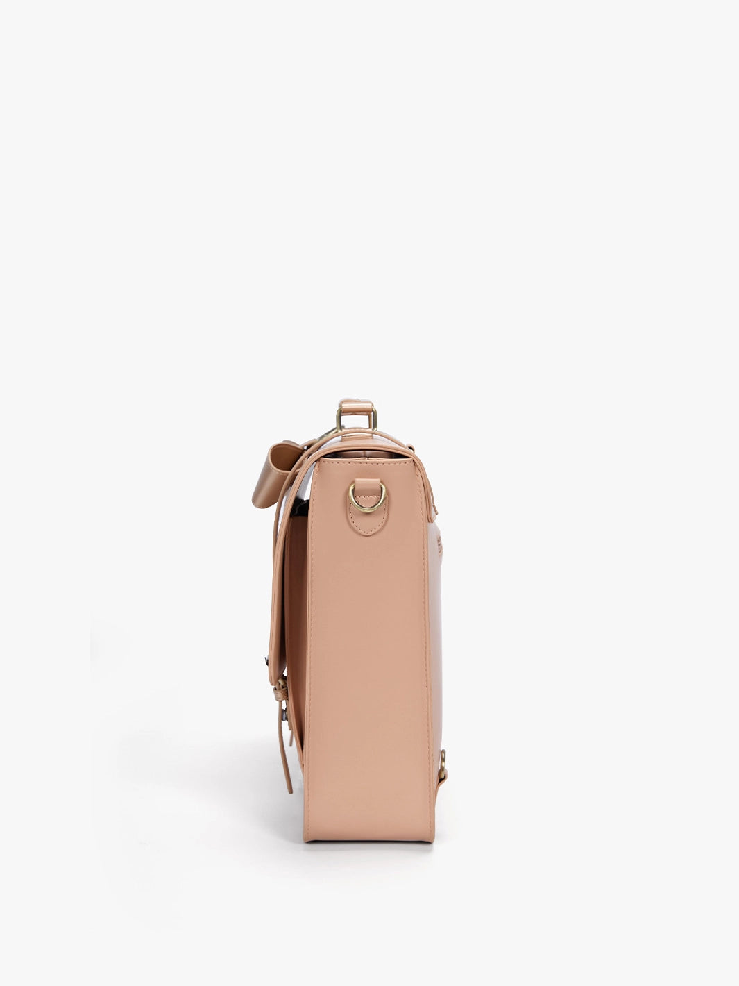 Cocoa Truffle Ecosusi Classic Bow Briefcase